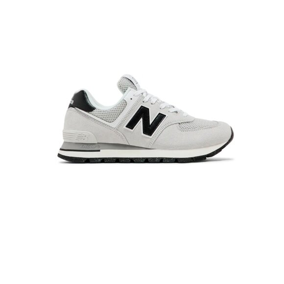 New Balance 574 Rugged Grey Black - Picture 1 of 8